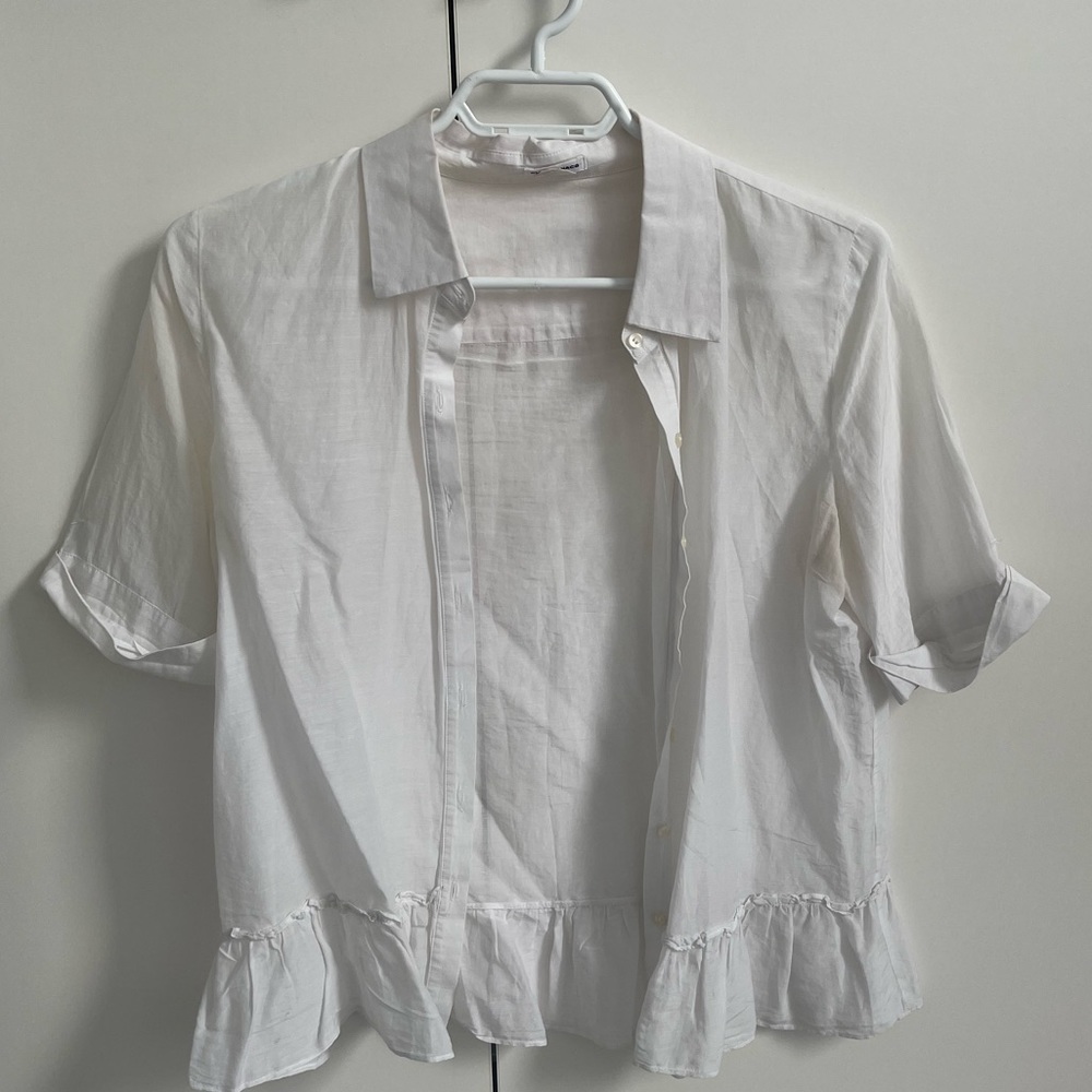 Lightweight summery white blouse from Club Monaco